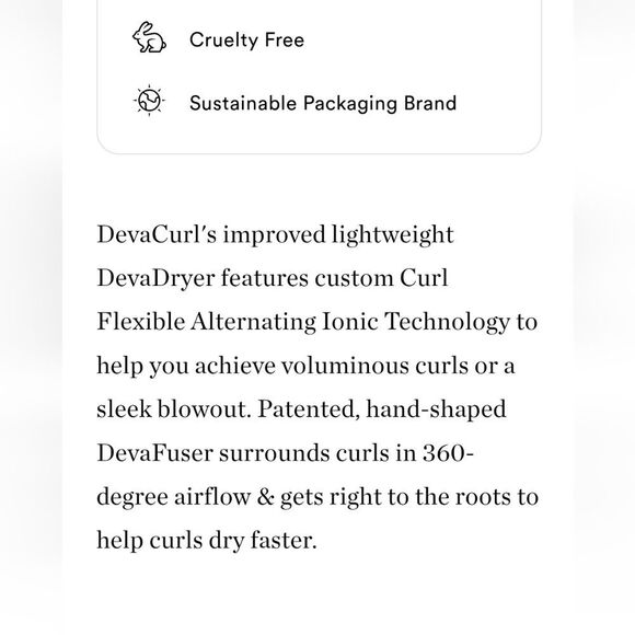 DevaCurl DevaDryer+ DevaFuser Set - Picture 10 of 12